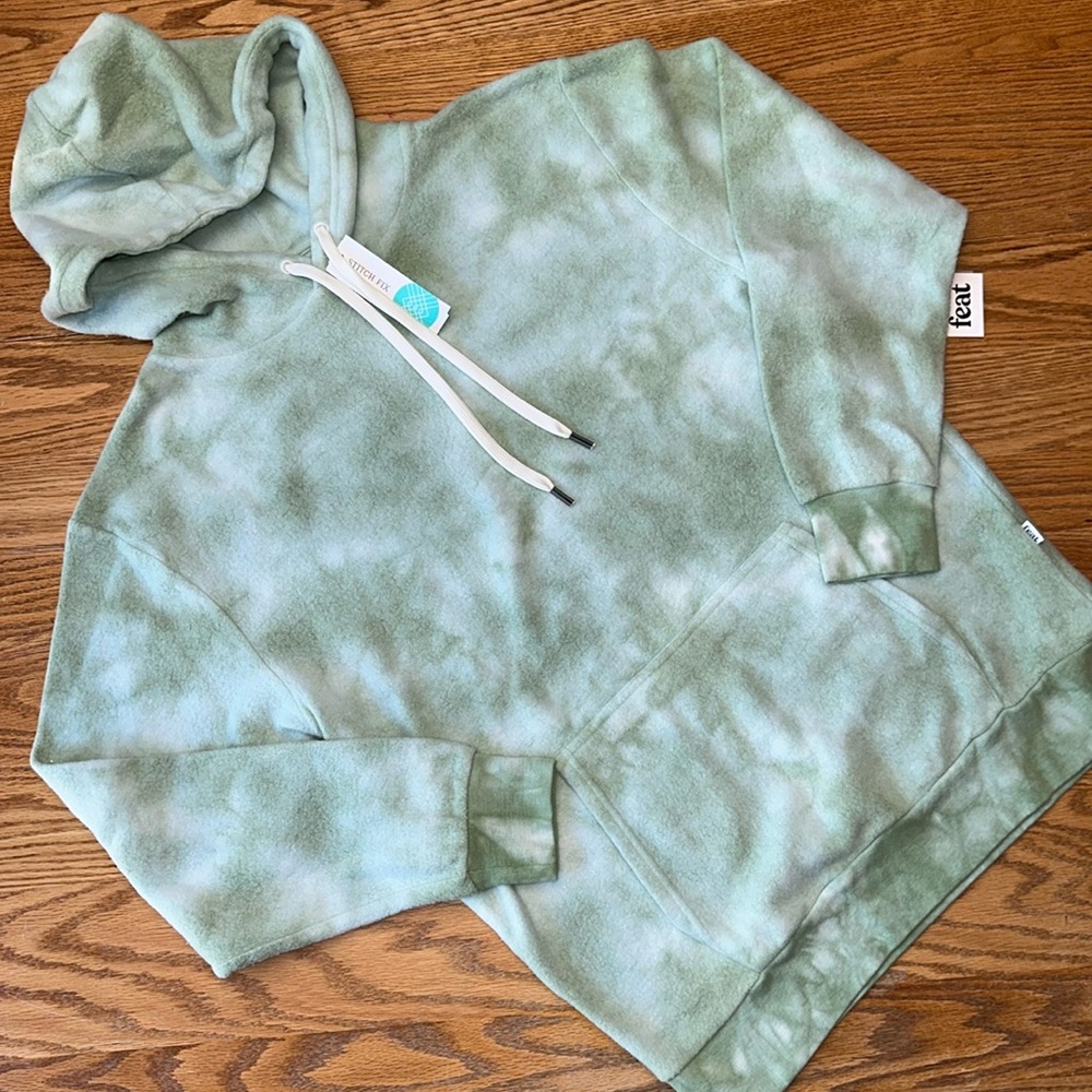 Ladies feat Fleece Hooded Sweatshirt